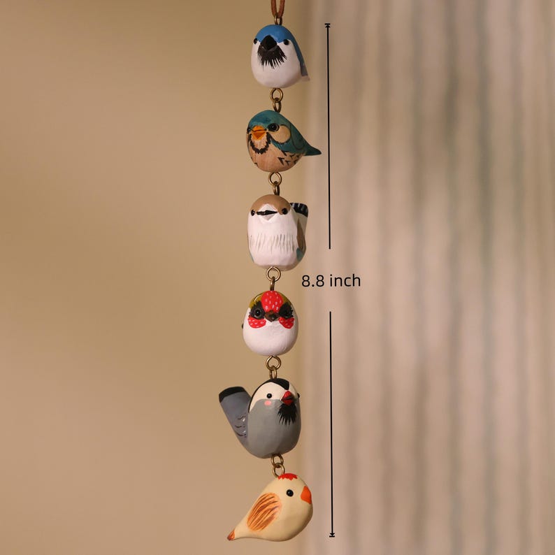 Wooden Bird Ornament