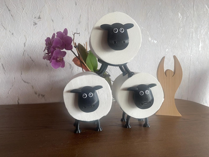 Sheep Toilet Paper Holder