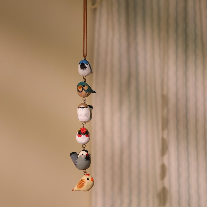 Wooden Bird Ornament