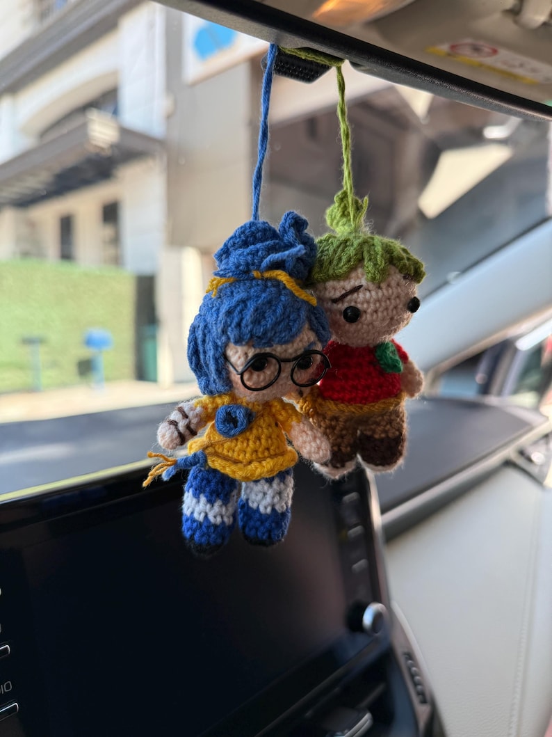 It Takes Two Car Accessories Amigurumi Figure
