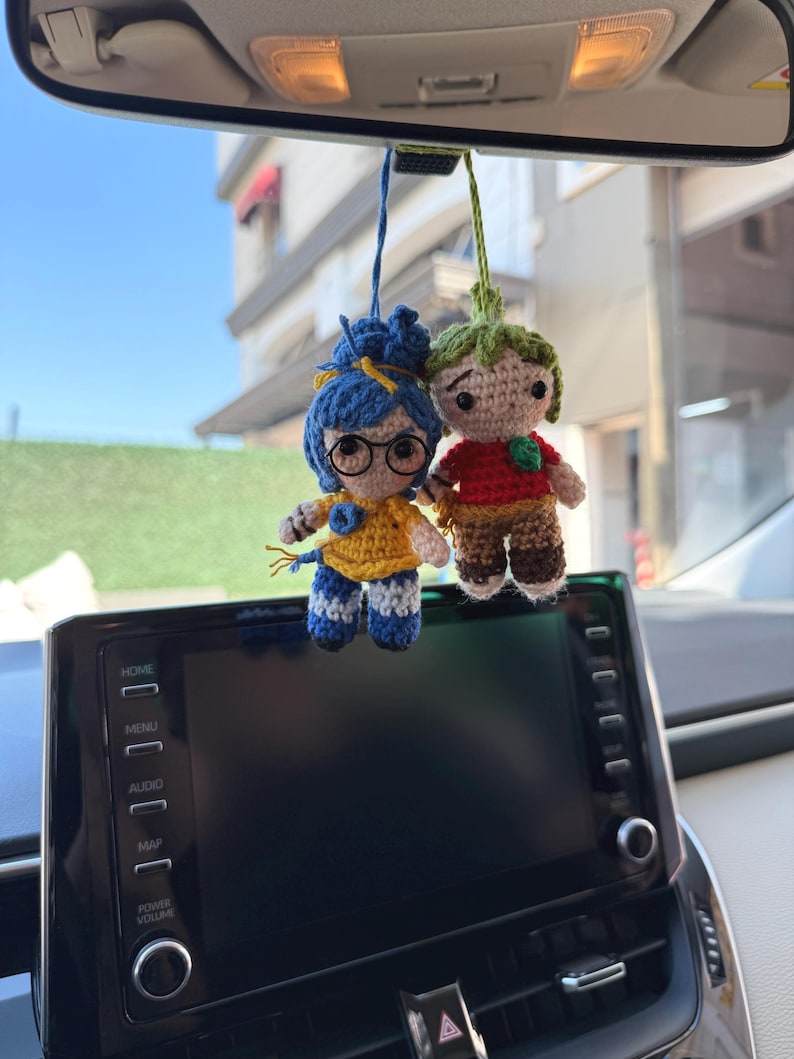 It Takes Two Car Accessories Amigurumi Figure
