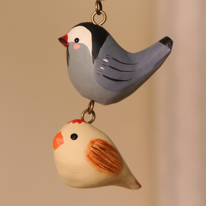 Wooden Bird Ornament